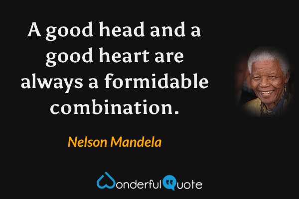 Head And Heart Quotes - WonderfulQuote